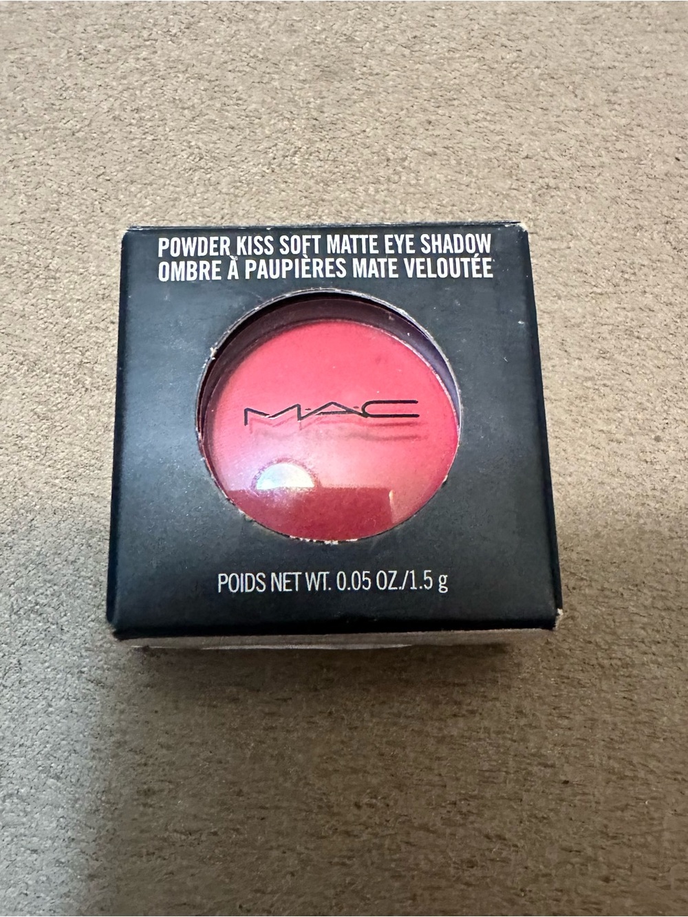 MAC Cosmetics Powder Kiss Soft Matte Eyeshadow - Coral Pink